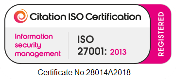 ISO 27001 Citation certification logo