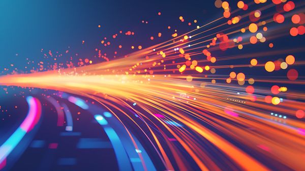 Illuminated fibre optic cables